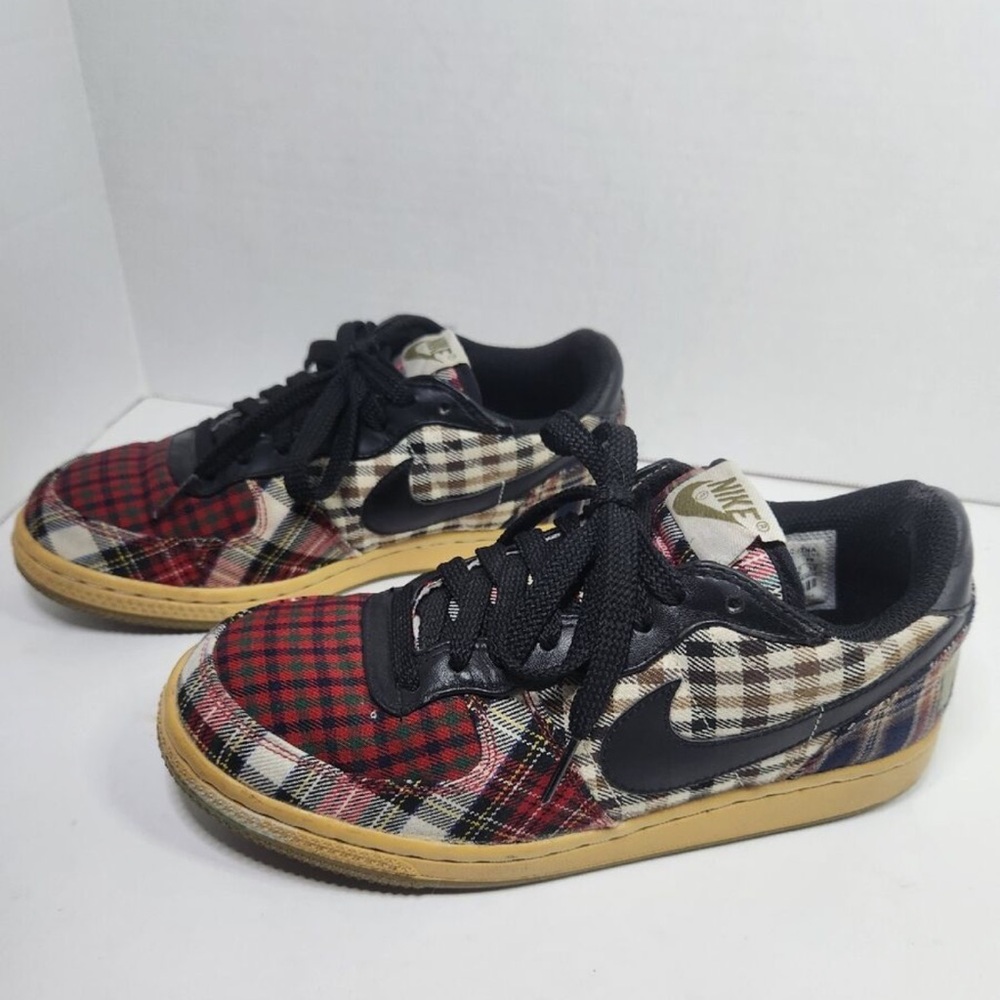 Nike Terminator Low Tartan Plaid Womens Size 7